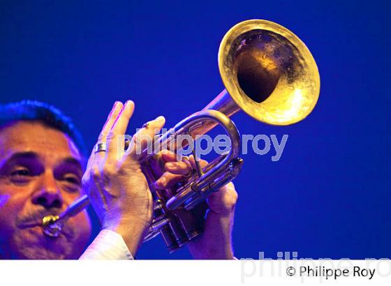 JEROME ETCHEBERRY, TROMPETTE,  ANDERNOS JAZZ FESTIVAL, ANDERNOS LES BAINS,  BASSIN ARCACHON, GIRONDE. (00C04215.jpg)
