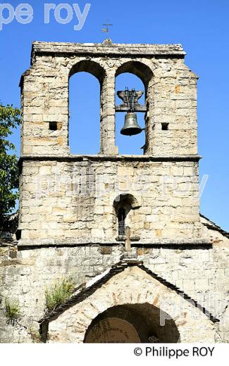 VILLAGE FORIFIE DE NAVES,  VALLEE DU CHASSEZAC, BAS-VIVARAIS, ARDECHE. (07F00235.jpg)