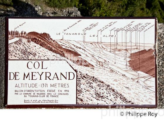 COL DU MEYNARD,  VALLEE DE LA BEAUME , MASSIF DU TANARGUE,   BAS-VIVARAIS, ARDECHE. (07F01411.jpg)