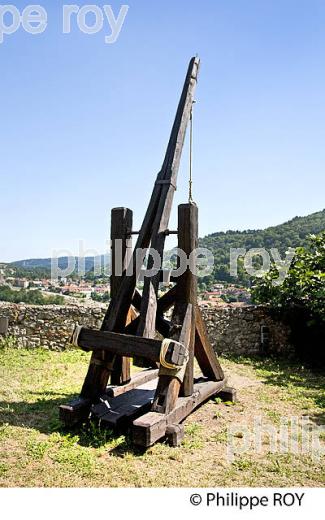 LE CHATEAU FORT DES COMTES DE FOIX,  VILLE DE FOIX, ARIEGE. (09F00807.jpg)