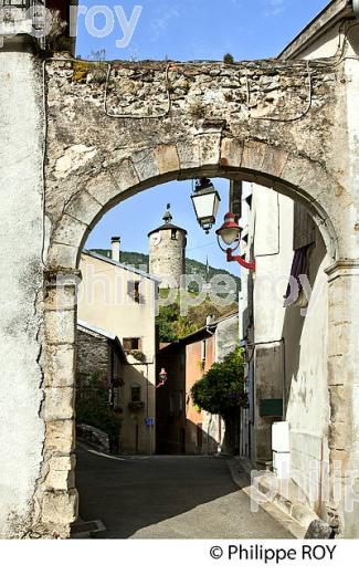 LA VIEILLE VILLE DE  TARASCON SUR ARIEGE,  COUSERANS, ARIEGE. (09F02111.jpg)