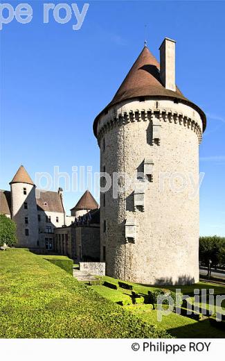 VILLAGE DE BOURGANEUF,  CREUSE, LIMOUSIN. (23F02432.jpg)
