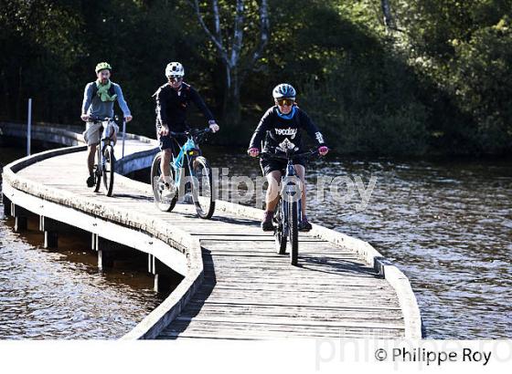 RANDONNEE VELO, LAC DE VASSIVIERE, CREUSE,LIMOUSIN. (23F03022.jpg)