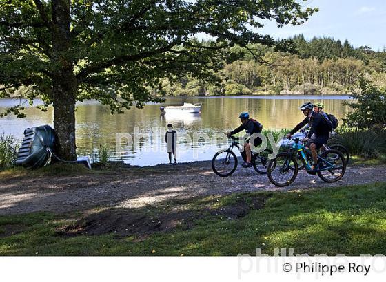 RANDONNEE VELO, LAC DE VASSIVIERE, LIMOUSIN. (23F03033.jpg)
