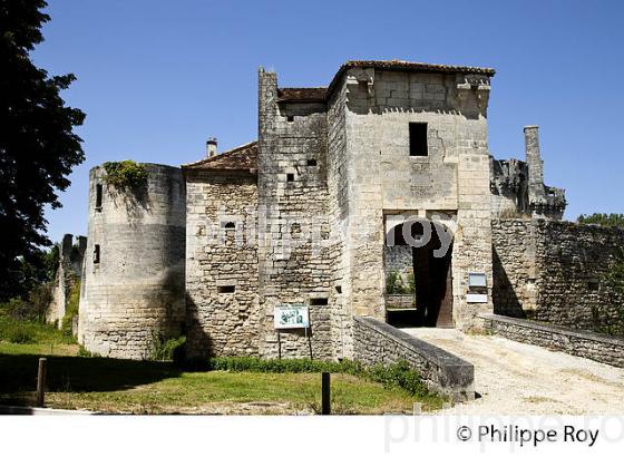 CHATEAU DE MAREUIL, PERIGORD VERT, DORDOGNE, FRANCE. (24F01836.jpg)