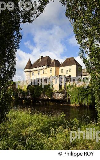CHATEAU DE LOSSE, VALLEE DE LA VEZERE, PERIGORD NOIR, DORDOGNE, FRANCE. (24F03319.jpg)