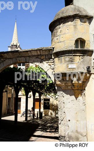 HOTEL DU DOCTEUR DAIX, VIEUX BERGERAC, PERIGORD, DORDOGNE, FRANCE (24F05127.jpg)