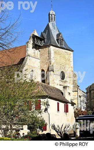 EGLISE SAINT JACQUES, VILLE DE  BERGERAC,  DORDOGNE, PERIGORD POURPRE. (24F07212.jpg)
