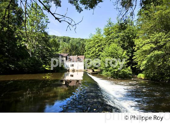 MOULIN DU PERVENDOUX,  VALLEE DE L' AUVEZERE,  PERIGORD VERT, DORDOGNE. (24F07319.jpg)