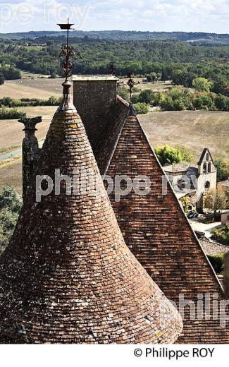 CHATEAU DE BIRON, PERIGORD POURPRE, DORDOGNE. (24F07722.jpg)