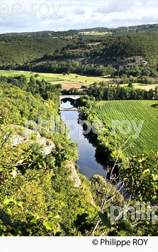 PANORAMA DE L' ESCALEYROU, CONDAT SUR VEZERE,  VALLEE DE LA VEZERE, DORDOGNE. (24F09929.jpg)