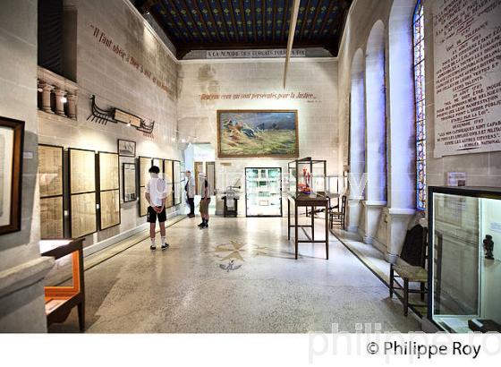 LE MUSEE DU DESERT, MAISON NATALE  DE PIERRE LAPORTE, DIT ROLLAND, COMMUNE DE MIALET , GARD. (30F00630.jpg)