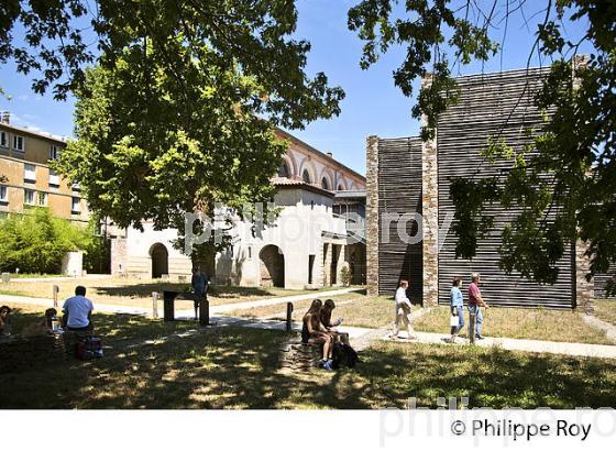 MAISON ROUGE, MUSEE DES VALLEES CEVENOLES, GRAND-RUE,  SAINT-JEAN-DU-GARD , VALLEE BORGNE,  GARD. (30F00825.jpg)