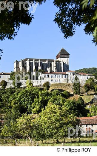 CATHEDRALE ET VILLAGE FORTIFIE  DE  SAINT BERTRAND DE COMMINGES, HAUTE-GARONNE. (31F05023.jpg)