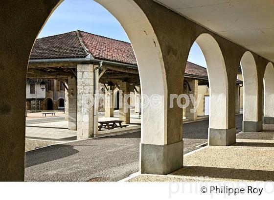 VILLAGE FORTIFIE DE BARRAN, BASTIDE DE GASCOGNE, GERS. (32F01412.jpg)