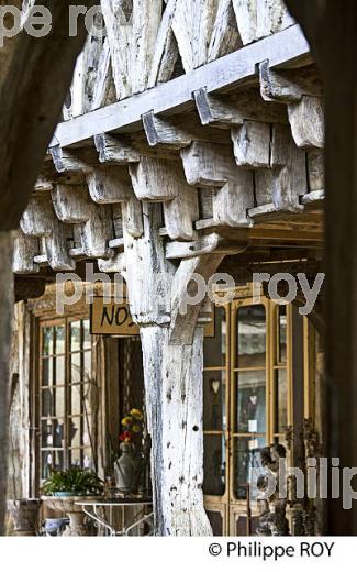 VILLAGE FORTIFIE DE BASSOUES, BASTIDE DE GASCOGNE, GERS. (32F01510.jpg)