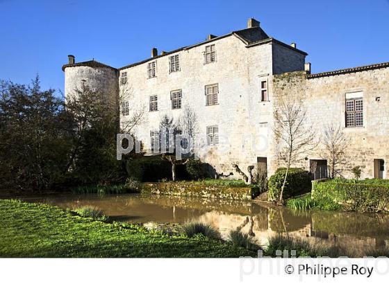 VILLAGE FORTIFIE DE FOURCES, BASTIDE DE GASCOGNE, GERS. (32F01609.jpg)