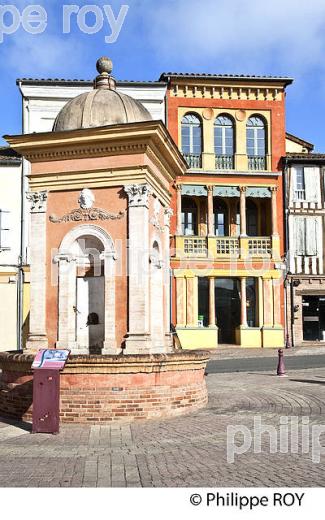 VILLAGE DE SAMATANT, GASCOGNE, GERS. (32F01928.jpg)