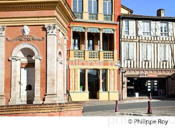 VILLAGE DE SAMATANT, GASCOGNE, GERS. (32F01929.jpg)