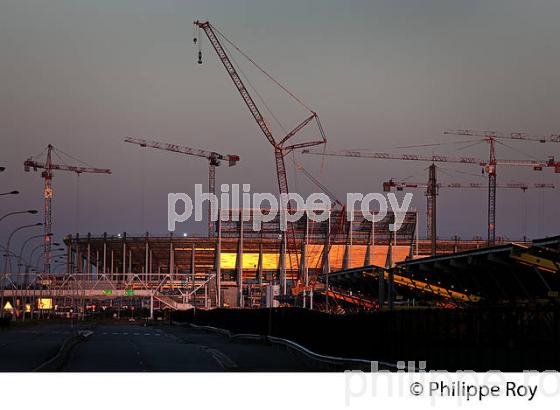 CHANTIER NOUVEAU STADE DE BORDEAUX, GIRONDE, AQUITAINE. (33F17427.jpg)
