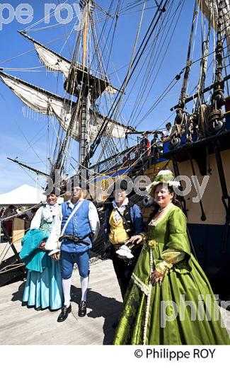 REPLIQUE DU  VAISSEAU L' HERMIONE,  A BORDEAUX, GIRONDE, AQUITAINE. (33F18239.jpg)