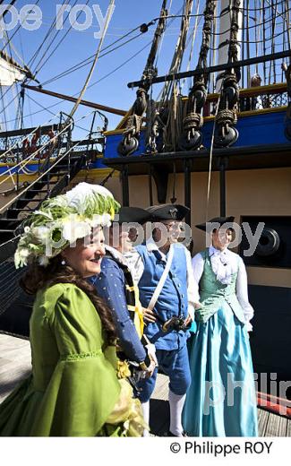 REPLIQUE DU  VAISSEAU L' HERMIONE,  A BORDEAUX, GIRONDE, AQUITAINE. (33F18439.jpg)