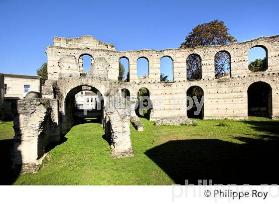 RUINES  DU PALAIS GALLIEN,   BORDEAUUX , GIRONDE. (33F19509.jpg)