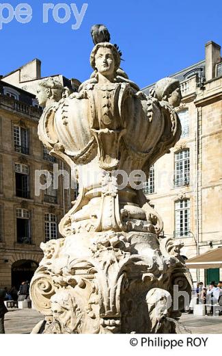 PLACE DU PARLEMENT,  QUARTIER SAINT PIERRE,  BORDEAUUX , GIRONDE. (33F19601.jpg)