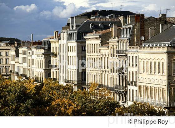 ALLEE DE TOURNY, QUARTIER GRANDS HOMMES, BORDEAUX, GIRONDE, AQUITAINE. (33F19711.jpg)