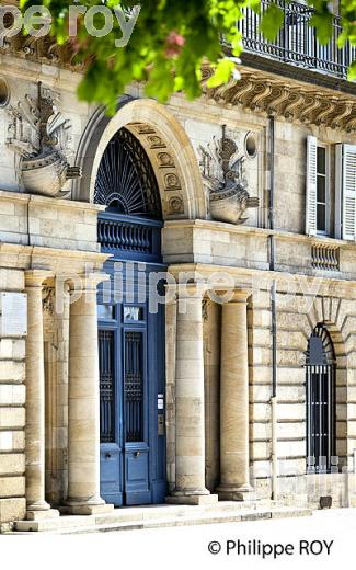 HOTEL FENWICK, 18 EME SIECLE, QUARTIER CHARTRONS, BORDEAUX, GIRONDE. (33F20205.jpg)