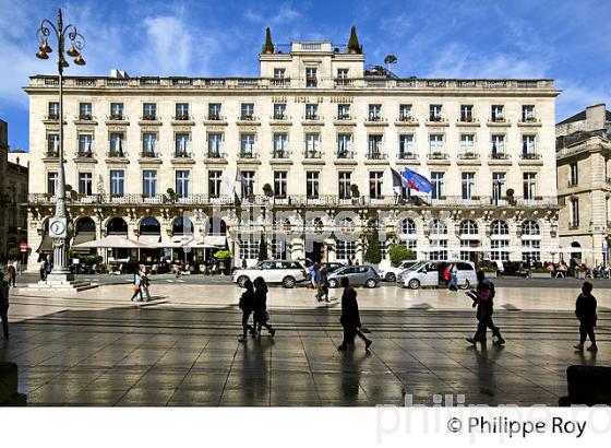 LE GRAND HOTEL INTERCONTINENTAL DE BORDEAUX, PLACEDE LA COMEDIE,  GIRONDE. (33F20231.jpg)