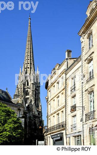 EGLISE SAINT-MICHEL, QUARTIER SAINT-MICHEL, BORDEAUX, GIRONDE. (33F21421.jpg)
