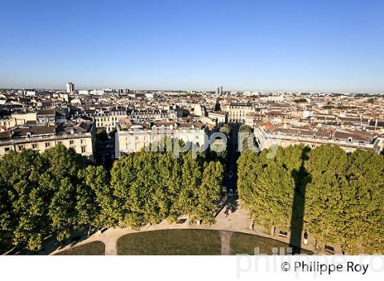 BORDEAUX VU DEPUIS LA COLONNE DES GIRONDINS, GIRONDE. (33F21830.jpg)