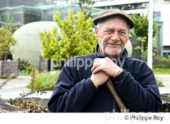 PERMACULTURE, JARDIN BOTANIQUE , QUARTIER DE LA BASTIDE, VILLE DE BORDEAUX . (33F25428.jpg)