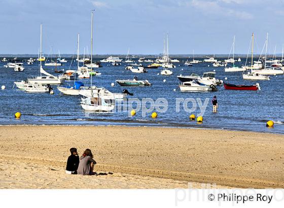 PLAGE DE  BELISAIRE, PRESQU' ILE DU CAP FERRET, BASSIN D' ARCACHON, GIRONDE. (33F27333.jpg)