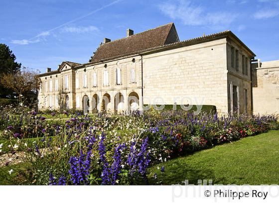 LE LOGIS DE MALET, VILLAGE DE SAINT-EMILION, GIRONDE. (33F28407.jpg)