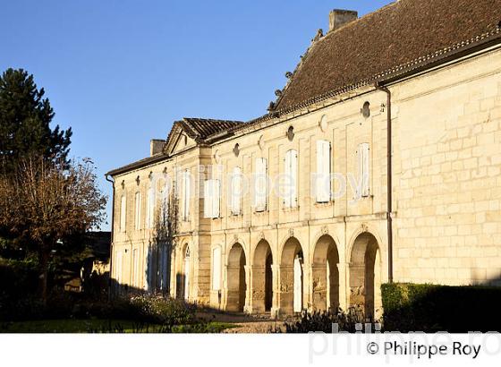 LE LOGIS DE MALET, VILLAGE DE SAINT-EMILION, GIRONDE. (33F28408.jpg)