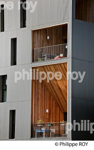 IMMEUBLE DE LOGEMENT, URBANISATION  DU QUARTIER DES CHARTRONS , BORDEAUX . (33F29618.jpg)