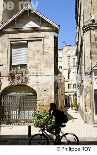 RUE DES AYRES, QUARTIER SAINT ELOI,   BORDEAUUX , GIRONDE. (33F30216.jpg)