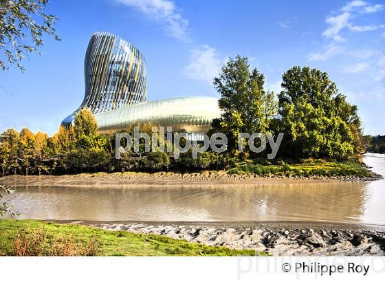 LA CITE DU VIN, QUARTIER DE BACALAN , BORDEAUX, GIRONDE. (33F36428.jpg)