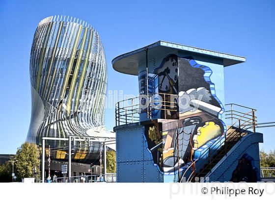 LA CITE DU VIN, QUARTIER DE BACALAN , BORDEAUX, GIRONDE. (33F36432.jpg)