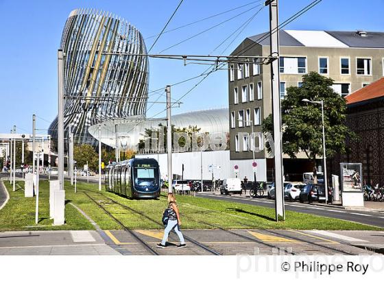 LA CITE DU VIN, QUARTIER DE BACALAN , BORDEAUX, GIRONDE. (33F36436.jpg)