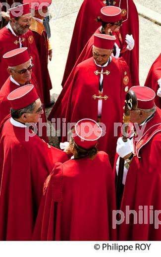 LA CONFRERIE DES VIGNERONS DE MONTAGNE SAINT-EMILION ET SAINT-GEORGE SAINT EMILION,   COMMUNE DE MONTAGNE , GIRONDE, AQUITAINE. (33V43505.jpg)