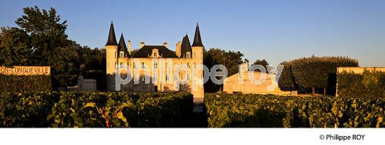 CHATEAU PICHON LONGUEVILLE , PAUILLAC , MEDOC,  AQUITAINE. (33V47226.jpg)