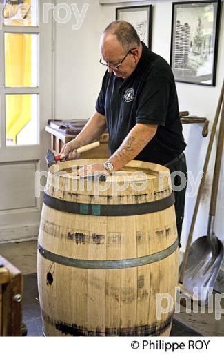 TONNELLERIE DU  CHATEAU HAUT-BRION, 1ER GRAND CRU CLASSE,  AOC  GRAVES DE PESSAC LEOGNAN , GIRONDE. (33V48429.jpg)