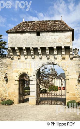 CHATEAU PRESSAC,  GRAND CRU CLASSE, AOC SAINT EMILION, VIGNOBLE DE BORDEAUX. (33V49120.jpg)