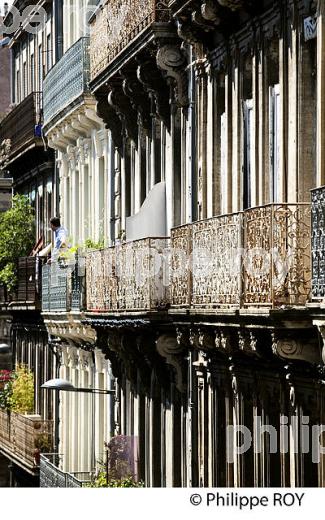 QUARTIER SAINT ROCH, VIEUX MONTPELLIER, LANGUEDOC-ROUSSILLON. (34F00524.jpg)