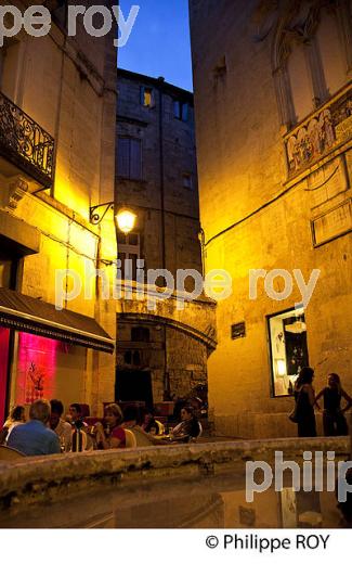 QUARTIER SAINT ROCH, VIEUX MONTPELLIER, LANGUEDOC-ROUSSILLON. (34F00605.jpg)
