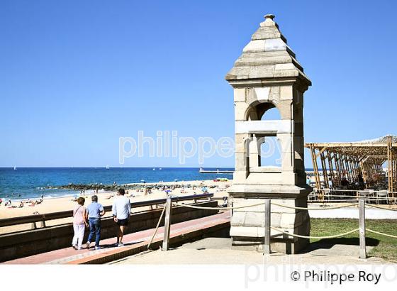 LE PREVENTORIUM SAINTE EUGENIE, FRONT DE MER, STATION BALNEAIRE DE CAPBRETON, COTE D' ARGENT, LANDES. (40F07313.jpg)