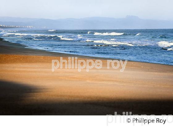 PLAGE DE LA POINTE,  STATION BALNEAIRE DE CAPBRETON, COTE D' ARGENT, LANDES. (40F07414.jpg)